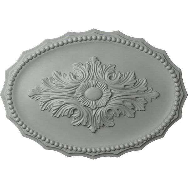 Oval Ceiling Medallions | Combining Classic Round with a Modern Twist | In Stock & Ready to Ship